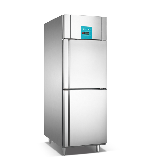 Commercial Stainless Steel Kitchen Refrigerator with Adjustable Shelves