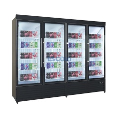Four-Door Bottom-Mounted Freezer – 2000L High-Capacity Commercial Freezing