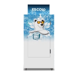 Commercial Ice Storage Freezer with Cold wall / Fan cooling system optional