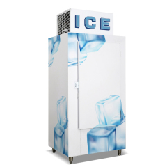 Commercial Ice Storage Freezer with Cold wall / Fan cooling system optional