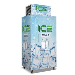 Commercial Ice Storage Freezer with Cold wall / Fan cooling system optional
