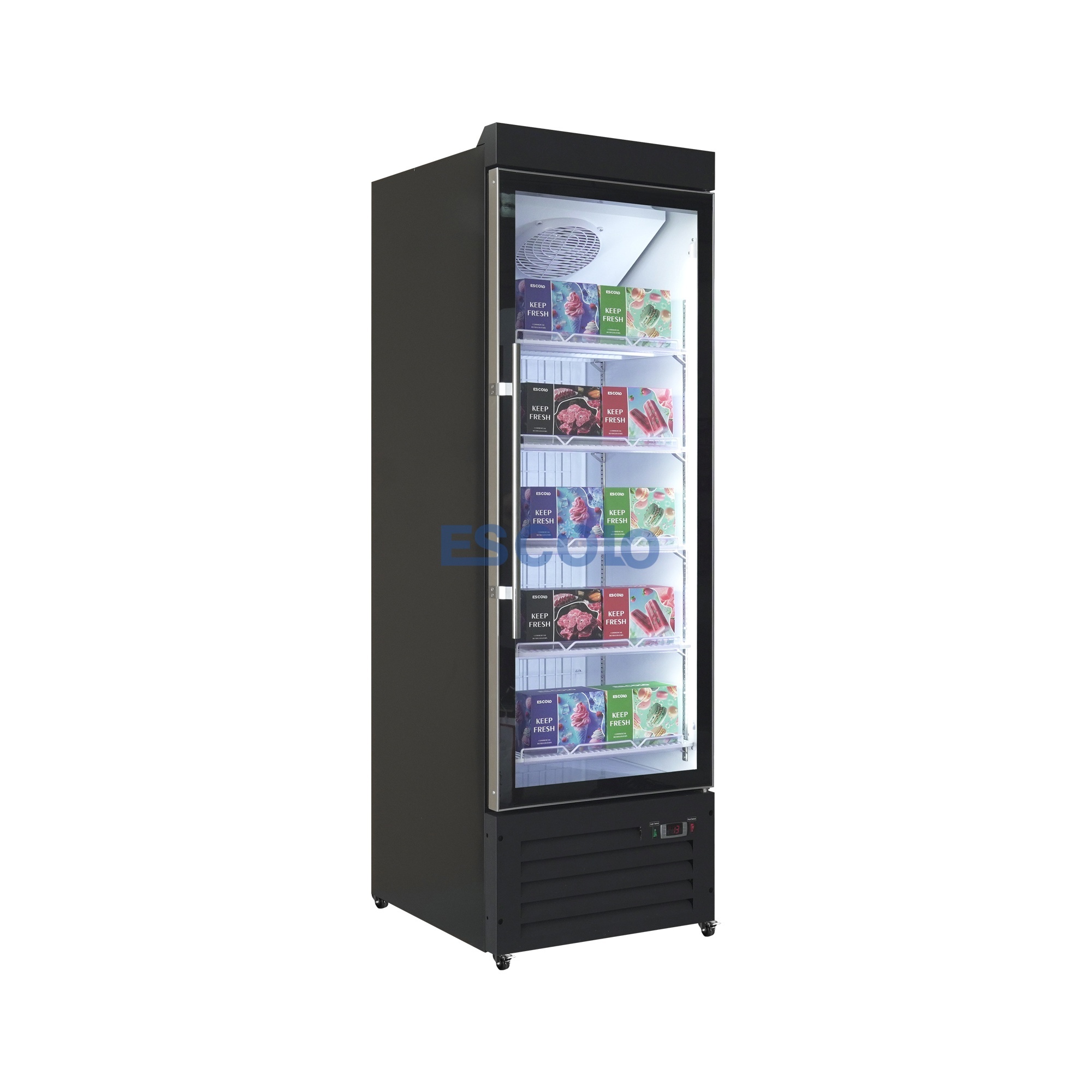 Bottom-Mounted Single Door Freezer Efficient Freezing for Commercial Use