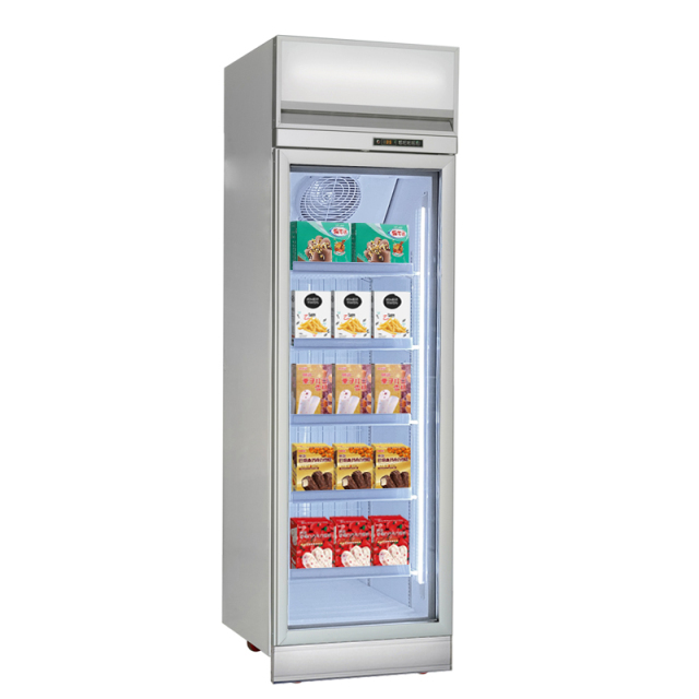 Single Door Top-Mounted Freezer – 500L High-Performance Lightbox Display