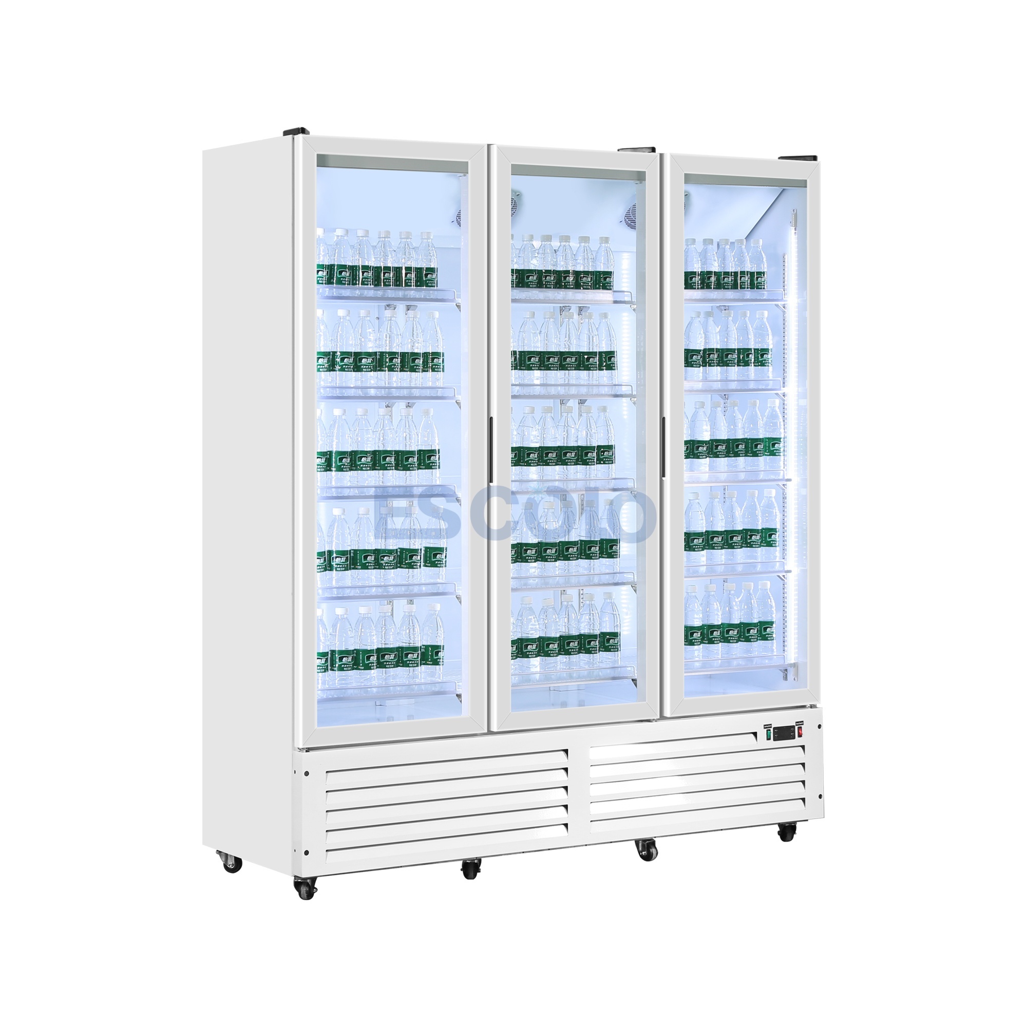 Double Door Economic 750L Display Chiller with Stylish Outlook