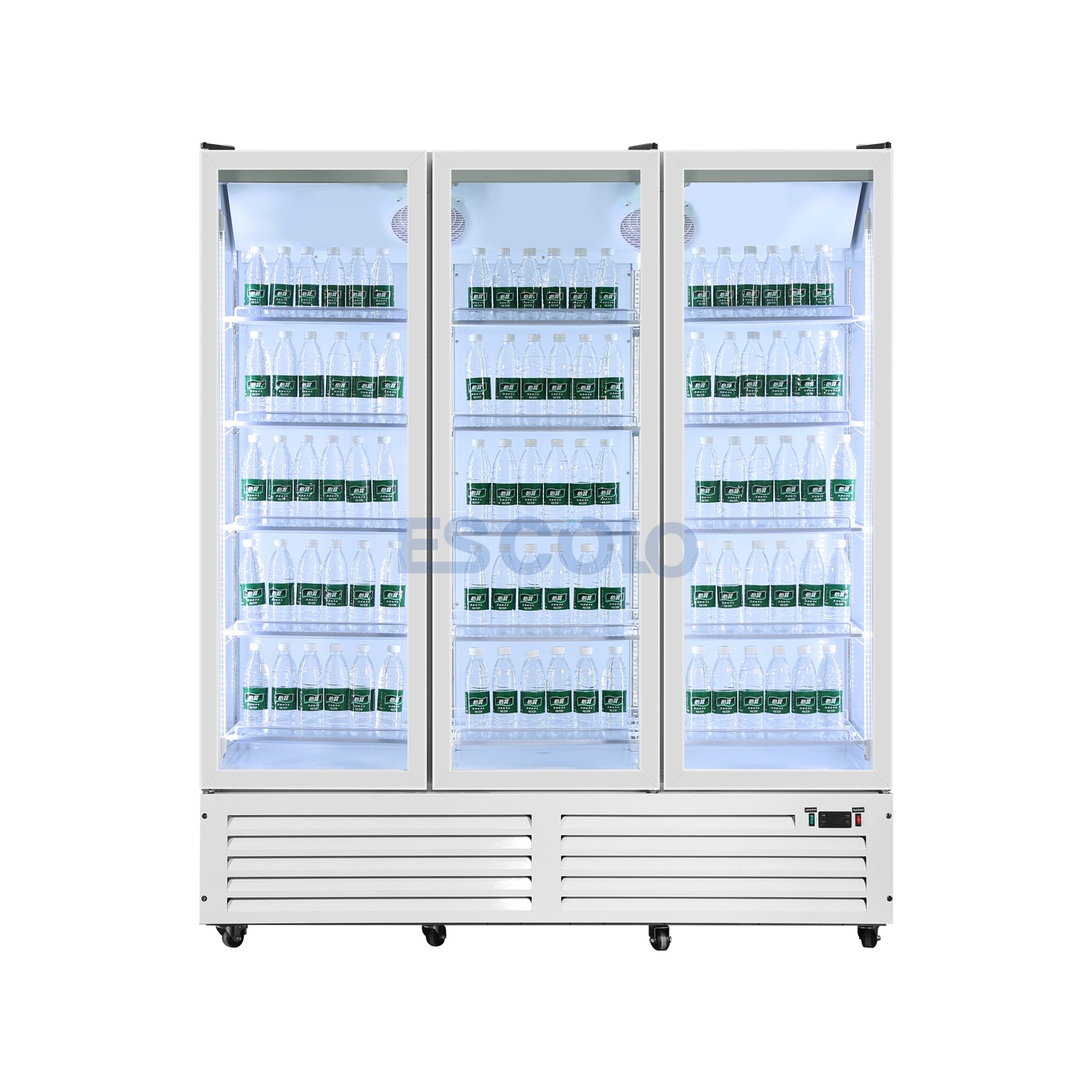 Double Door Economic 750L Display Chiller with Stylish Outlook