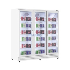 1600L Triple Door Large-Capacity Freezer — Designed for Hypermarkets, Frozen Food Chains & Heavy-Duty Commercial Applications