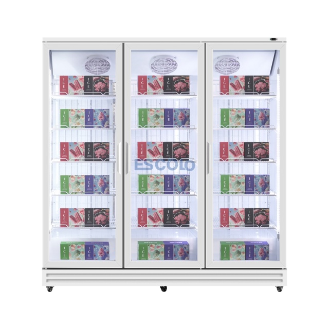 1600L Triple Door Large-Capacity Freezer — Designed for Hypermarkets, Frozen Food Chains & Heavy-Duty Commercial Applications