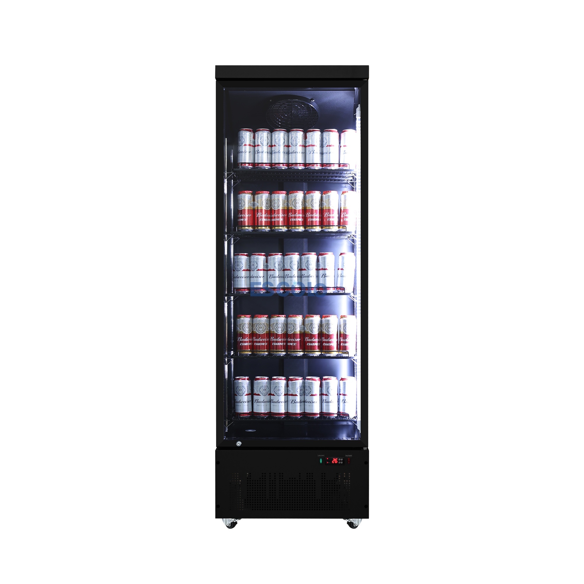 Single Door Beverage Cooler | Bottom Mounted Compressor | For Supermarket and Convenience store Use
