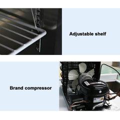 Commercial Stainless Steel Kitchen Under Counter Cooler and Freezer For Food Storage