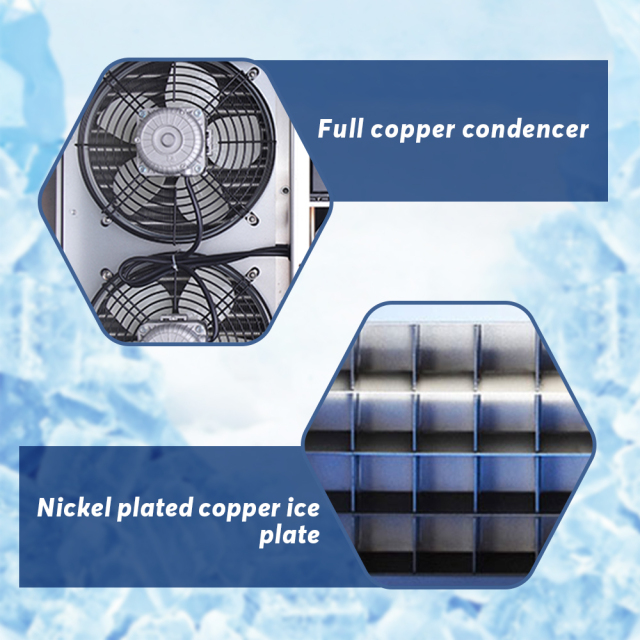 Commercial Ice Maker — 30KG to 120KG/24H Production | High-Efficiency Cube Ice Machine for Foodservice & Beverage Operations