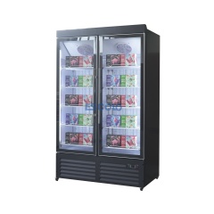 Double Door Bottom-Mounted Freezer – 1200L High-Capacity Commercial Freezing