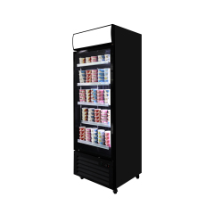Single Glass Door Commercial Beverage Display Cooler