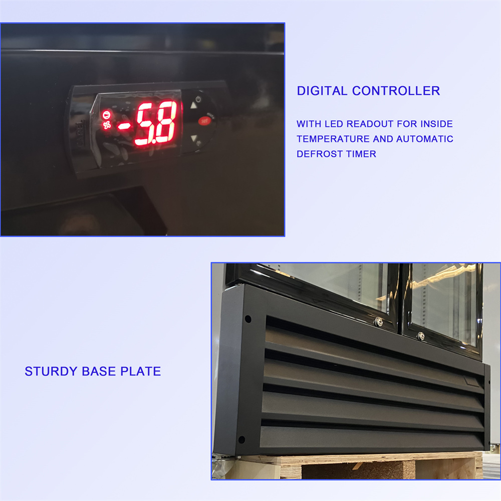Single Glass Door Commercial Beverage Display Cooler