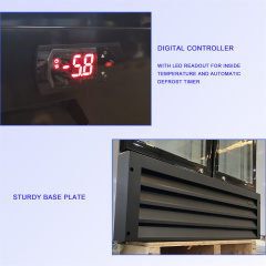 Single Glass Door Commercial Beverage Display Cooler