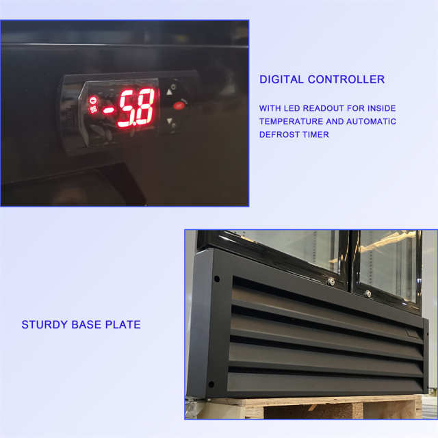 Single Glass Door Commercial Beverage Display Cooler