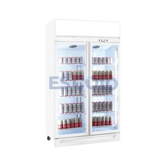 Commercial Sliding Glass Door Display Fridge for Retail and Supermarkets Beverage Showcase