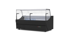Vertical Glass Front Commercial Kitchen Deli Showcase for Meat Showcase ＆ Storage