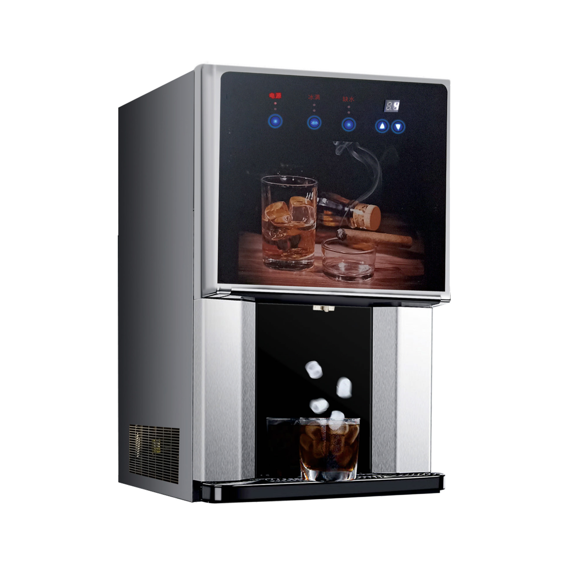 High Efficiency Commercial Ice Maker With Fast Ice Production Ice Machine