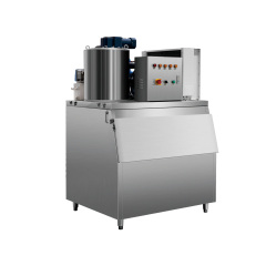 Fast Cooling Energy Efficient Commercial Ice Cube Machine with Low Noise Operation Automatic Defrost LED Lighting