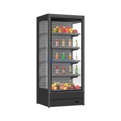 1 Door Commercial Open Chiller | Compact Wind Curtain Display Refrigerator