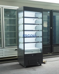1 Door Commercial Open Chiller | Compact Wind Curtain Display Refrigerator