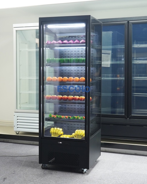 1 Door Commercial Open Chiller | Compact Wind Curtain Display Refrigerator