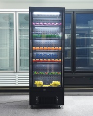1 Door Commercial Open Chiller | Compact Wind Curtain Display Refrigerator