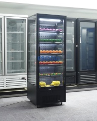 1 Door Commercial Open Chiller | Compact Wind Curtain Display Refrigerator
