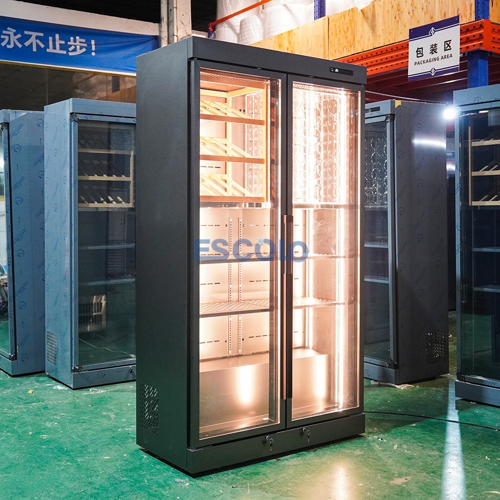Premium Commercial Wine Cabinet | High-End Wine Display Refrigerator