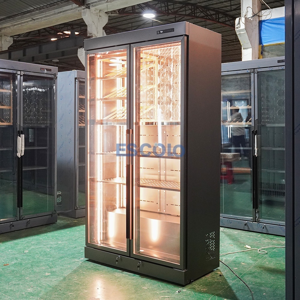 Premium Commercial Wine Cabinet | High-End Wine Display Refrigerator