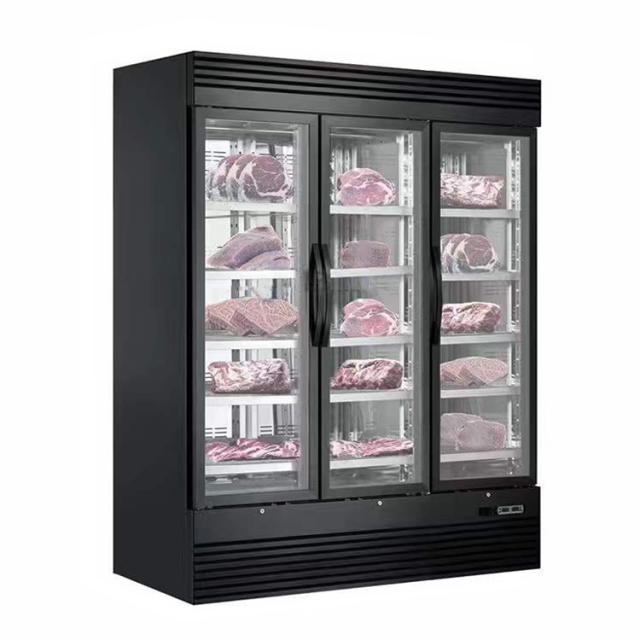 3 Door Commercial Beef Dry Ager | Large Capacity Dry Aging Cabinet for Restaurants & Butchers