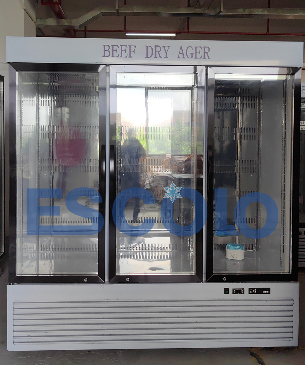 3 Door Commercial Beef Dry Ager | Large Capacity Dry Aging Cabinet for Restaurants & Butchers
