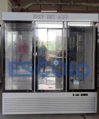 3 Door Commercial Beef Dry Ager | Large Capacity Dry Aging Cabinet for Restaurants & Butchers
