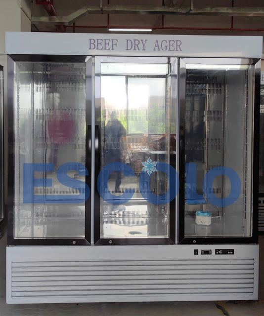 3 Door Commercial Beef Dry Ager | Large Capacity Dry Aging Cabinet for Restaurants & Butchers
