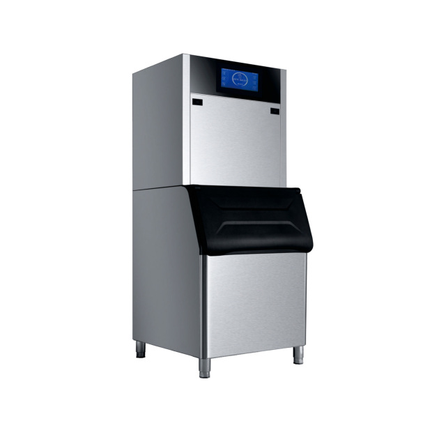 Commercial Ice Maker Machine Single Door with Large Ice Storage Bin
