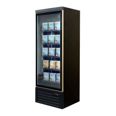 Commercial Glass Showcase Display Refrigerator for Drinks with Fan Cooling and LED Lighting