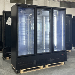 Upright Display Refrigerator for Convenience Store Beverage Merchandising