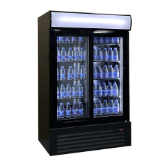 1400L Upright Glass Door Beverage Merchandiser for Retail Stores & Gas Stations