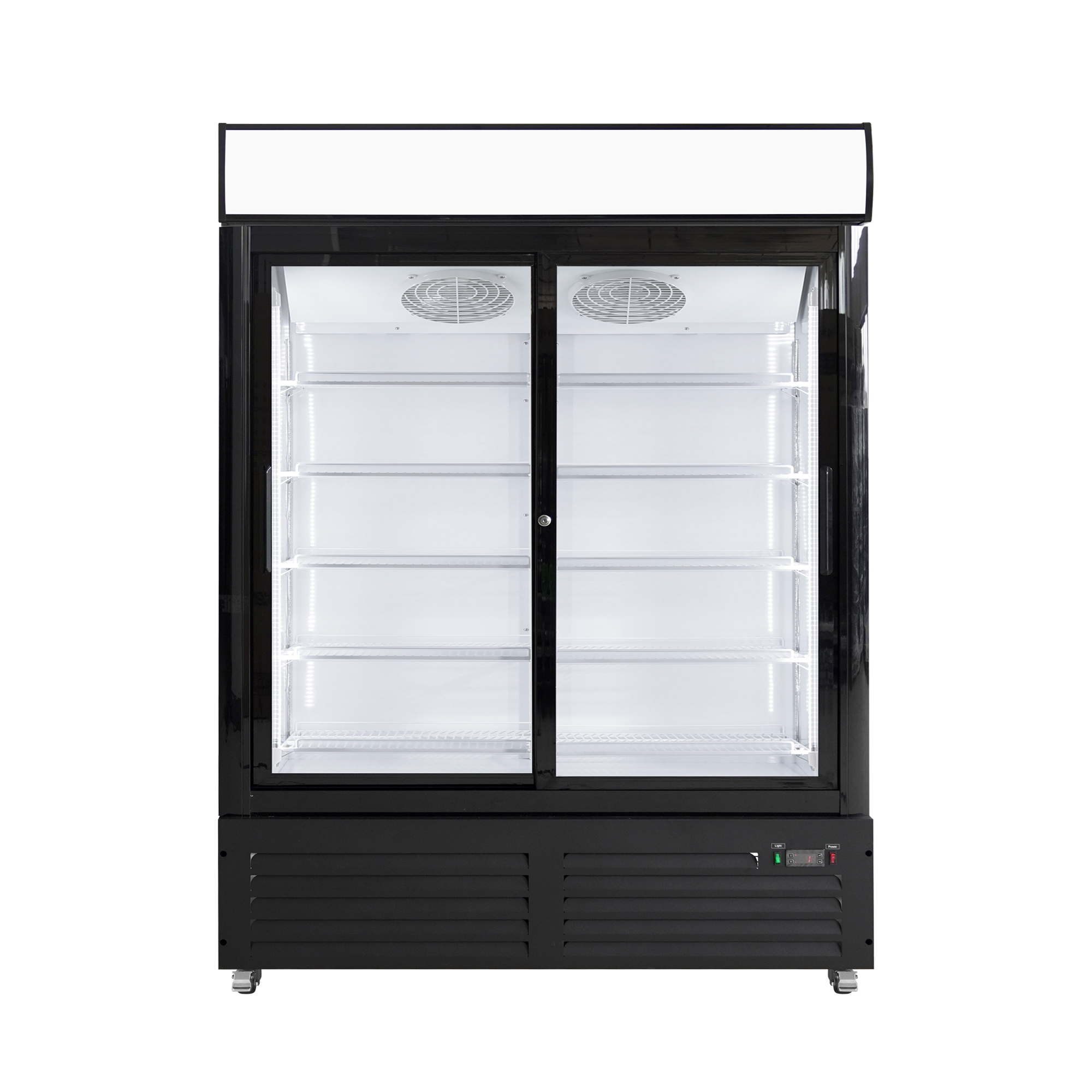 Commercial Vertical Beverage Display Fridge 1400L for Supermarket and Retail Shops