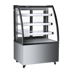 Modern Commercial Bakery Display Refrigerator for Dessert Merchandising
