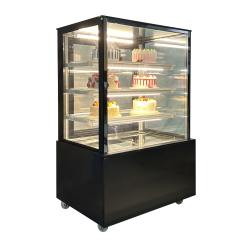 Commercial Bakery Display Refrigerator with Glass Fridge for Dessert Retail Presentation