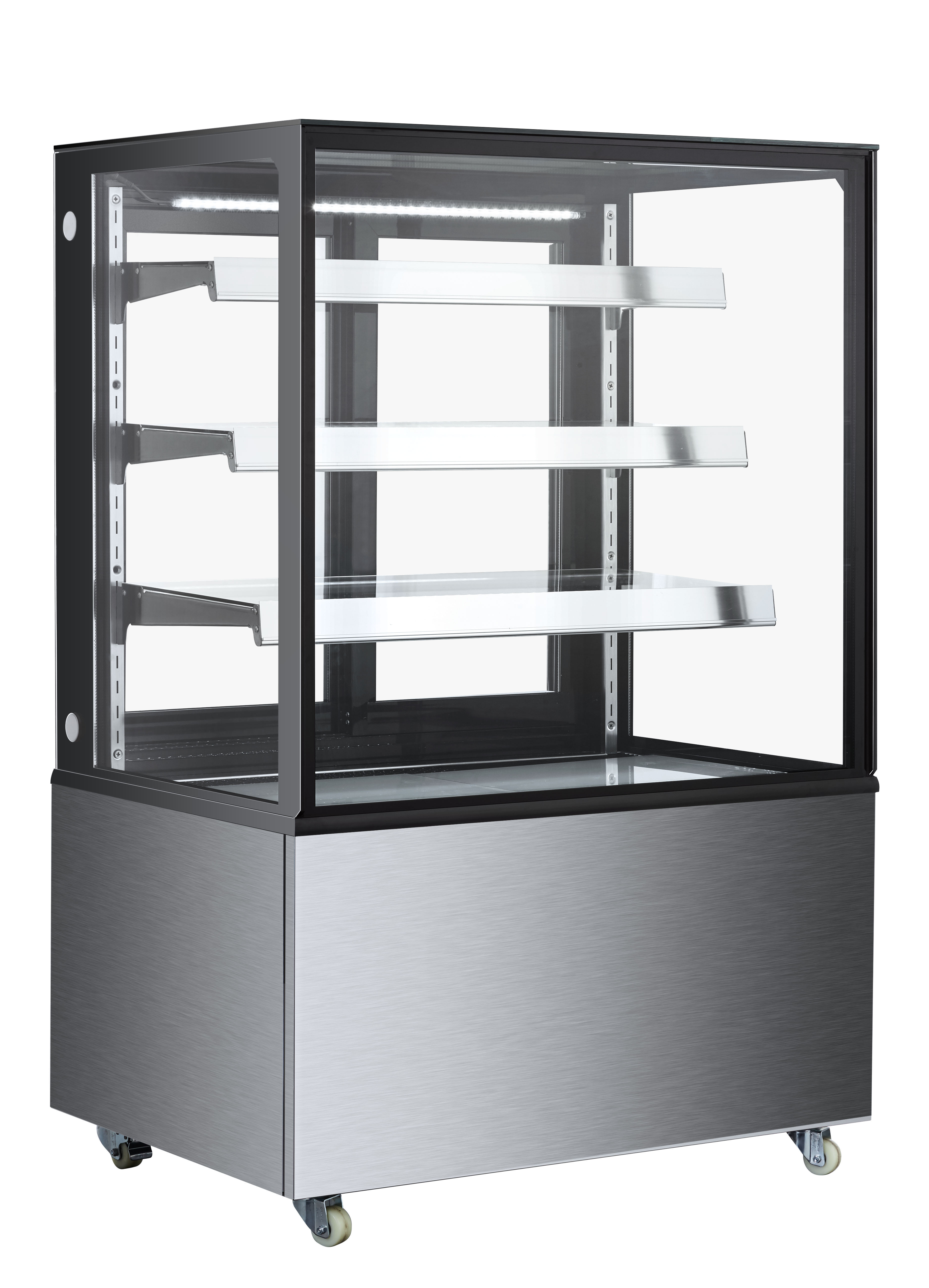 Commercial Bakery Display Refrigerator with Glass Fridge for Dessert Retail Presentation