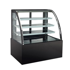 Modern Commercial Bakery Display Refrigerator for Dessert Merchandising