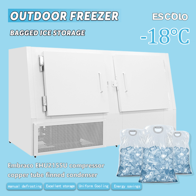 Waterproof Outdoor Ice Storage Bin Stainless Rack for Kitchen & Beach Bar