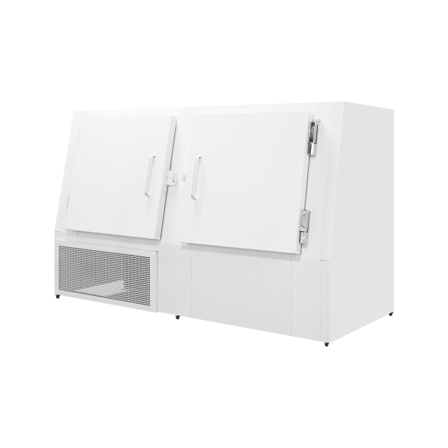 Heavy Duty Outdoor Ice Freezer with Copper Coil for Beach Bar & Restaurant