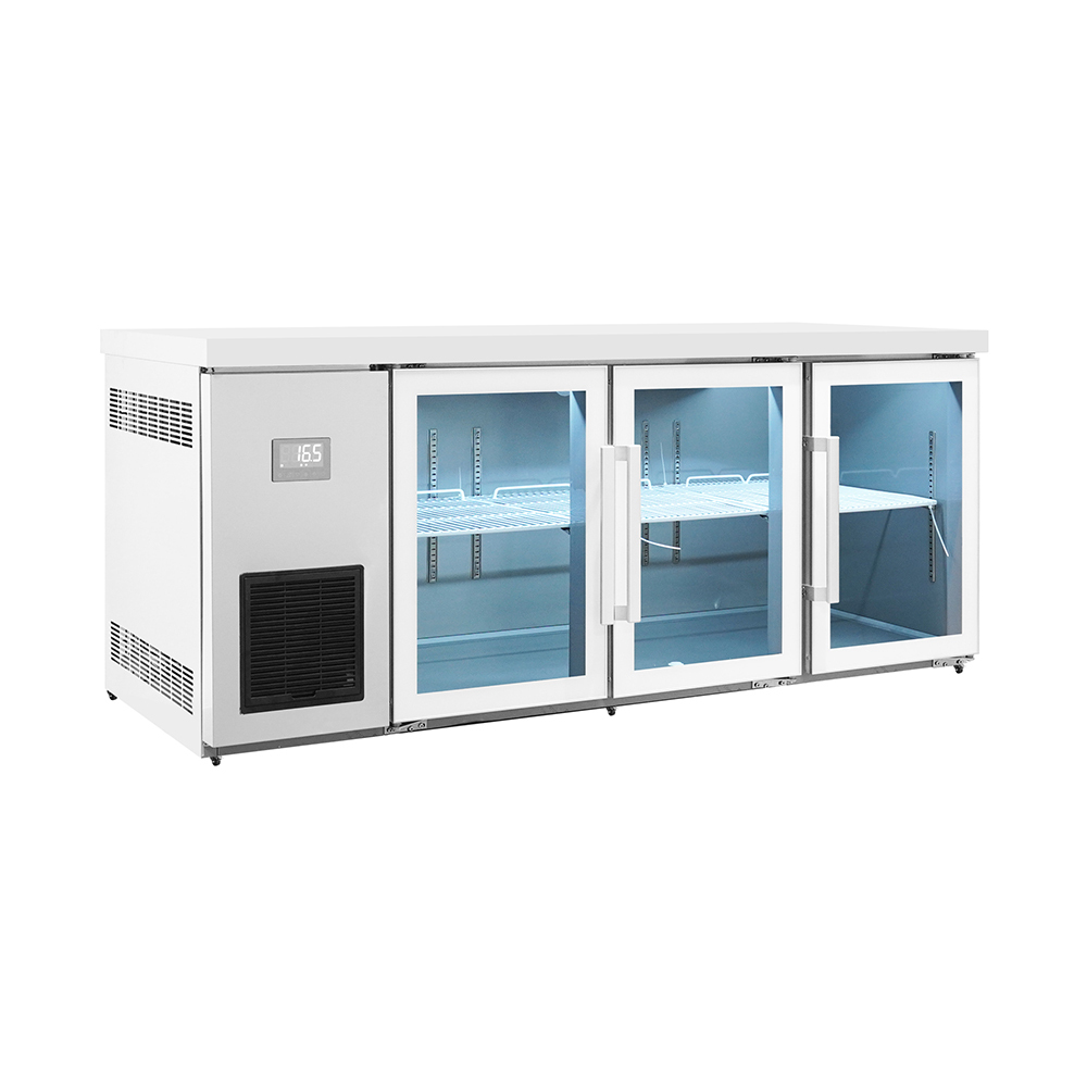Donper Compressor Commercial Kitchen Equipment R290 Gas Self Evaporation for Beverage Shop