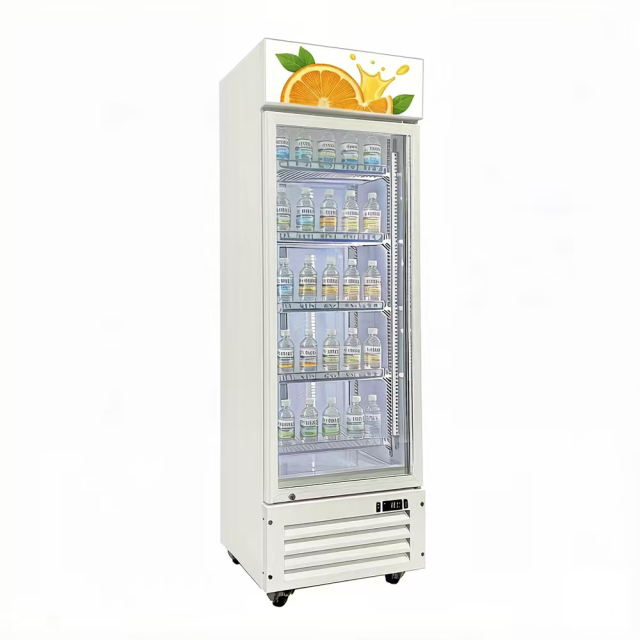 Commercial Glass Front Refrigerator ES-450H | Commercial Drink Refrigerator