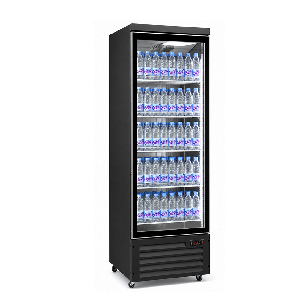 Single Door Beverage Cooler | Bottom Mounted Compressor | For Supermarket and Convenience store Use