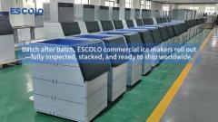Commercial Ice Maker Machine Single Door with Large Ice Storage Bin