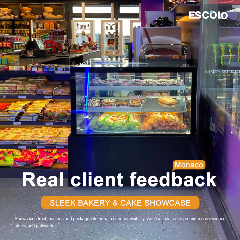 Cake Display Fridge 2 Layer ESK-1500B1 – Premium Cake Bread Fridge for Commercial Bakery & Retail Display